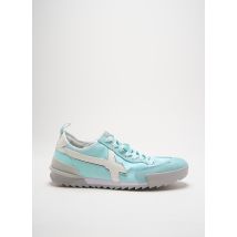 W6YZ - Baskets bleu en cuir - Femme - Taille 40 - Modz