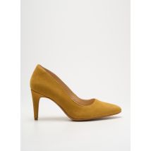 CLARKS - Escarpins jaune en cuir - Femme - Taille 39 - Modz