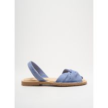 RIA MENORCA - Sandales/Nu pieds bleu en cuir - Femme - Taille 36 - Modz