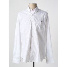 DOSGALGOS - Chemise manches longues blanc en coton - Homme - Taille M - Modz