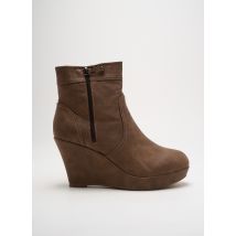 LINETTE ET TONKA - Bottines/Boots marron en autre matiere - Femme - Taille 41 - Modz