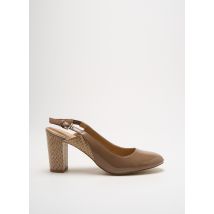 INITIALE PARIS - Escarpins beige en autre matiere - Femme - Taille 37 - Modz