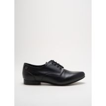 INITIALE PARIS - Derbies noir en cuir - Femme - Taille 37 - Modz