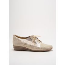 BOISSY - Derbies beige en cuir - Femme - Taille 40 - Modz
