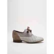 DKODE - Derbies gris en cuir - Femme - Taille 36 - Modz