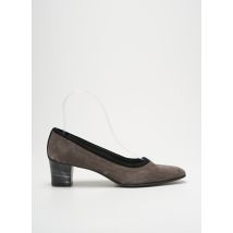 PARLANTI - Escarpins gris en cuir - Femme - Taille 36 - Modz