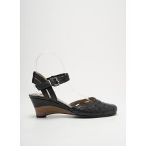 GABOR - Sandales/Nu pieds noir en cuir - Femme - Taille 39 - Modz