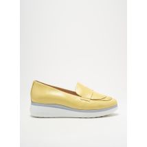 WONDERS - Mocassins jaune en cuir - Femme - Taille 35 - Modz