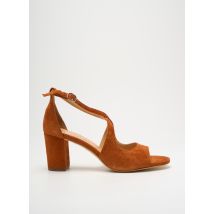 ROSEMETAL - Sandales/Nu pieds orange en cuir - Femme - Taille 40 - Modz