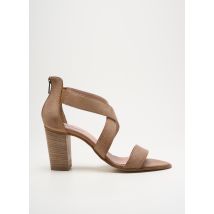 DONNA PIU - Sandales/Nu pieds beige en cuir - Femme - Taille 40 - Modz