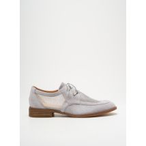 ADIGE - Derbies gris en cuir - Femme - Taille 39 - Modz