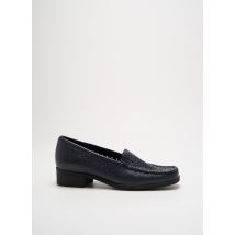 MARCO - Mocassins bleu en cuir - Femme - Taille TU - Modz
