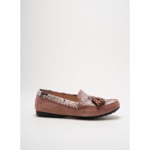 TRIVER FLIGHT - Mocassins rose en cuir - Femme - Taille 37 - Modz