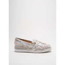 FUGITIVE BY FRANCESCO ROSSI - Mocassins gris en autre matiere - Femme - Taille 38 - Modz