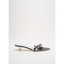 PARALLELE - Mules/Sabots blanc en cuir - Femme - Taille TU - Modz