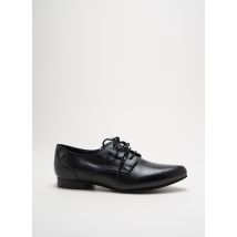 INITIALE PARIS - Derbies noir en cuir - Femme - Taille 38 - Modz