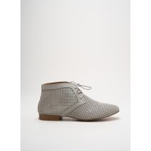 AXELL - Bottines/Boots gris en cuir - Femme - Taille 39 - Modz