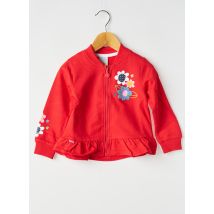 BOBOLI - Veste casual rouge en coton - Fille - Taille TU - Modz