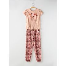 BOBOLI - Ensemble pantalon rose en coton - Fille - Taille TU - Modz