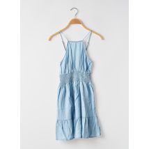 TIFFOSI - Robe mi-longue bleu en lyocell - Fille - Taille TU - Modz