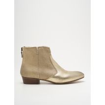 MELINE - Bottines/Boots or en cuir - Femme - Taille 36 - Modz
