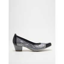 UN TOUR EN VILLE - Escarpins argent en cuir - Femme - Taille 35 - Modz