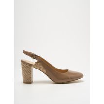 INITIALE PARIS - Escarpins beige en autre matiere - Femme - Taille 38 - Modz