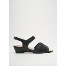 BOISSY - Sandales/Nu pieds noir en textile - Femme - Taille 42 - Modz
