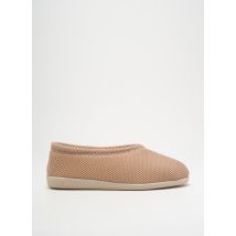 LA VAGUE - Chaussons/Pantoufles beige en textile - Femme - Taille 40 - Modz