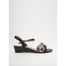 INITIALE PARIS - Sandales/Nu pieds noir en autre matiere - Femme - Taille 40 - Modz