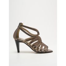 J.METAYER - Sandales/Nu pieds marron en cuir - Femme - Taille 35 - Modz
