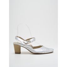 J.METAYER - Sandales/Nu pieds argent en cuir - Femme - Taille TU - Modz