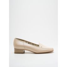 OMBELLE - Mocassins beige en cuir - Femme - Taille 36 - Modz