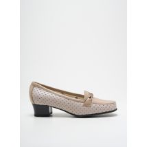 MARCO - Mocassins beige en cuir - Femme - Taille TU - Modz