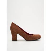PONS QUINTANA - Escarpins marron en cuir - Femme - Taille TU - Modz