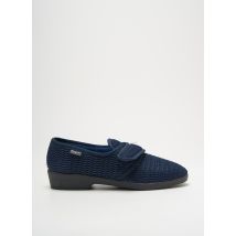FARGEOT - Chaussons/Pantoufles bleu en textile - Femme - Taille 37 - Modz