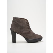 TRIVER FLIGHT - Bottines/Boots gris en cuir - Femme - Taille 39 - Modz