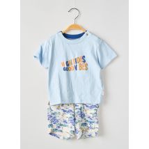 NOPPIES - Ensemble short bleu en coton - Garçon - Taille TU - Modz