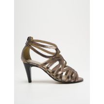 J.METAYER - Sandales/Nu pieds marron en cuir - Femme - Taille 36 - Modz