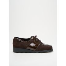 MARCO - Derbies marron en cuir - Femme - Taille 37 - Modz