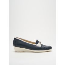 MARCO - Mocassins bleu en cuir - Femme - Taille 38 - Modz