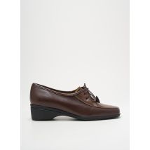 MARCO - Derbies marron en cuir - Femme - Taille TU - Modz
