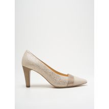 GABOR - Escarpins beige en cuir - Femme - Taille TU - Modz