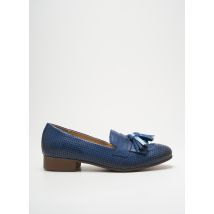 PINTO DI BLU - Mocassins bleu en cuir - Femme - Taille 37 - Modz