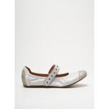 KARSTON - Ballerines argent en cuir - Femme - Taille 37 - Modz