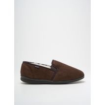 FARGEOT - Chaussons/Pantoufles marron en textile - Homme - Taille 44 - Modz