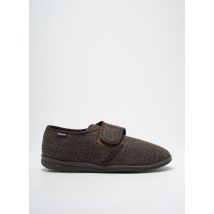 FARGEOT - Chaussons/Pantoufles marron en textile - Homme - Taille 42 - Modz