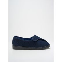 FARGEOT - Chaussons/Pantoufles bleu en textile - Homme - Taille 43 - Modz