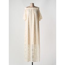 HOLLY & JOEY - Robe longue beige en coton - Femme - Taille 36 - Modz