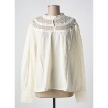 CREAM - Blouse blanc en coton - Femme - Taille 40 - Modz